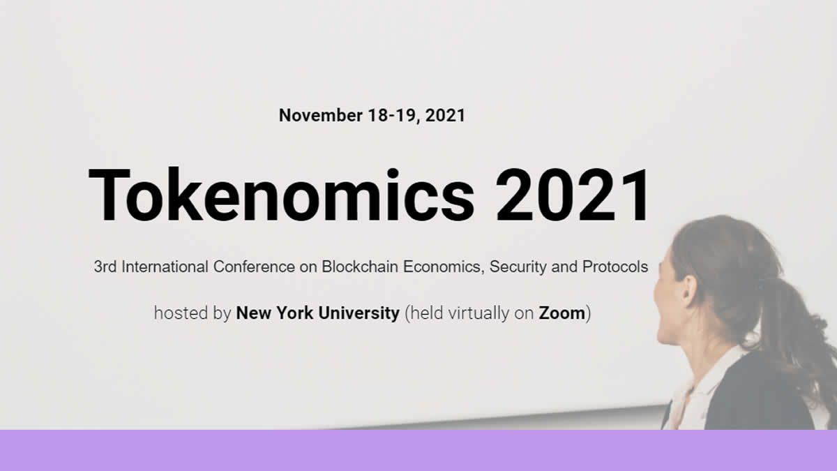 tokenomics - hosted by NYU