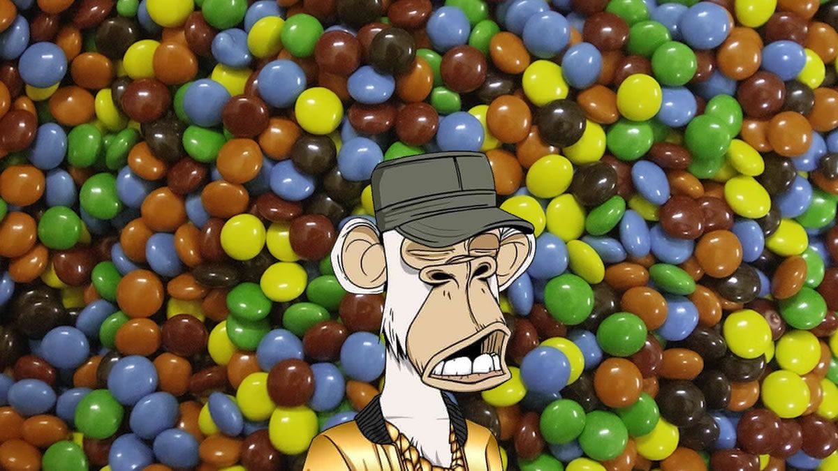bored apes - m&ms