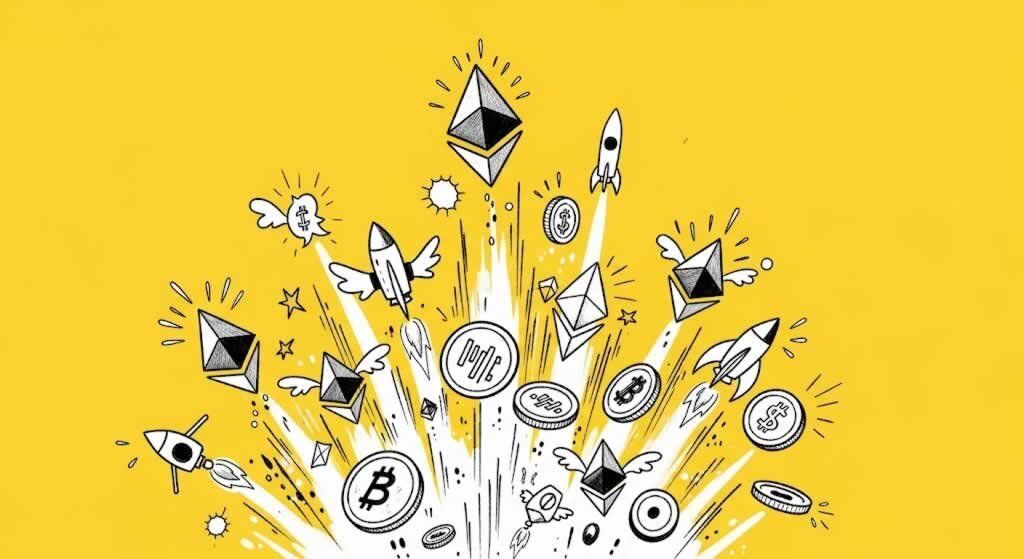 Ether Surges Over 21% Amid Volatility Spike as Bitcoin Edges Toward Record Highs