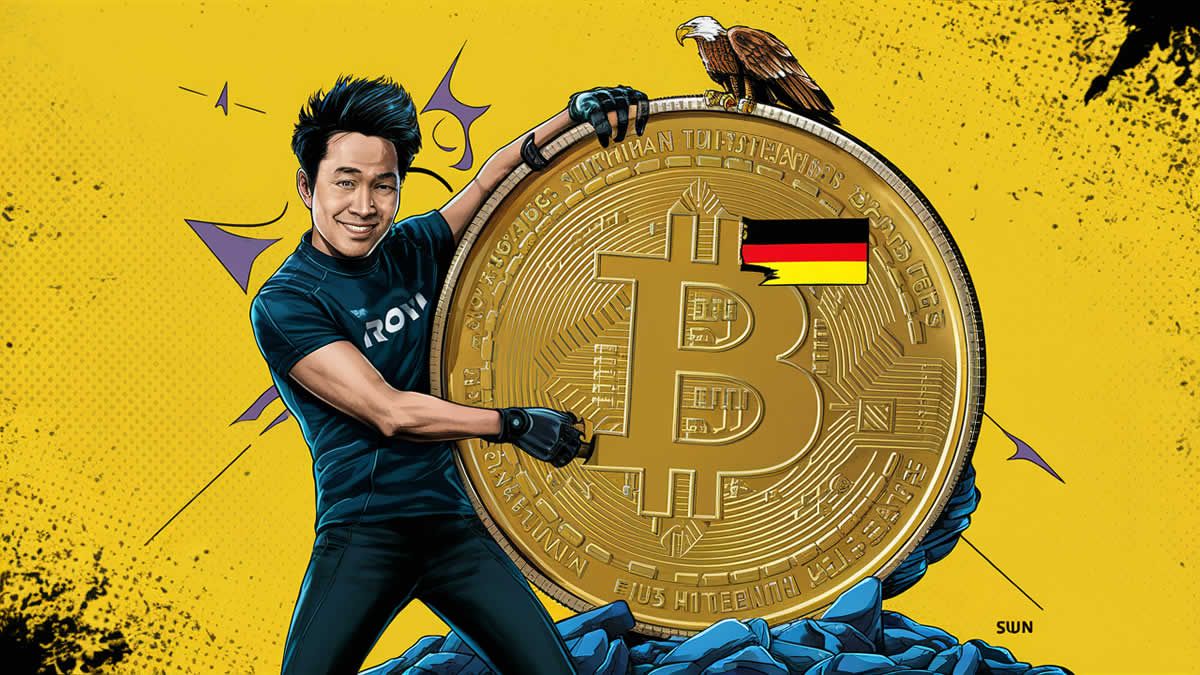 Justin Sun wants to buy german bitcoin
