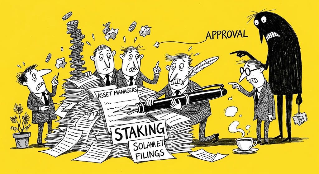 Asset Managers Amend Solana ETF Filings to Include Staking as Approval Looms