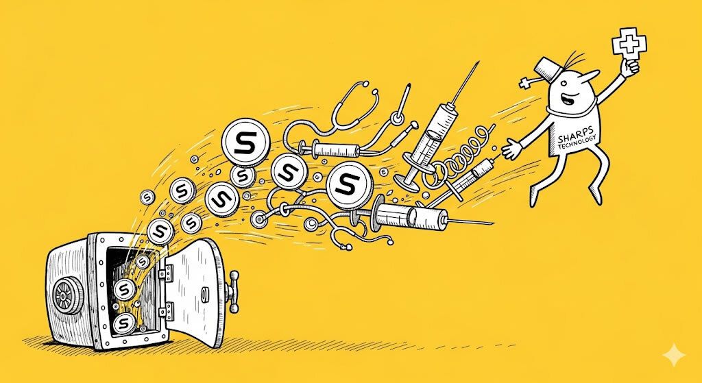 Sharps Technology Surges on $400M Solana Treasury Pivot Amid Healthcare-Crypto Convergence