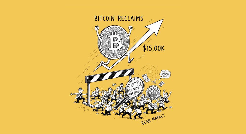 Bitcoin Reclaims $115,000 as Traders Parse Fed Rate Cut Clues