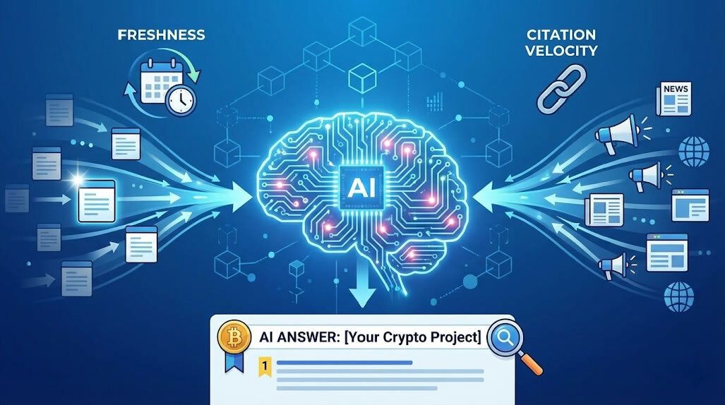 Fresh wins - How Regular Press Releases Help Your Crypto Project Dominate AI Answers