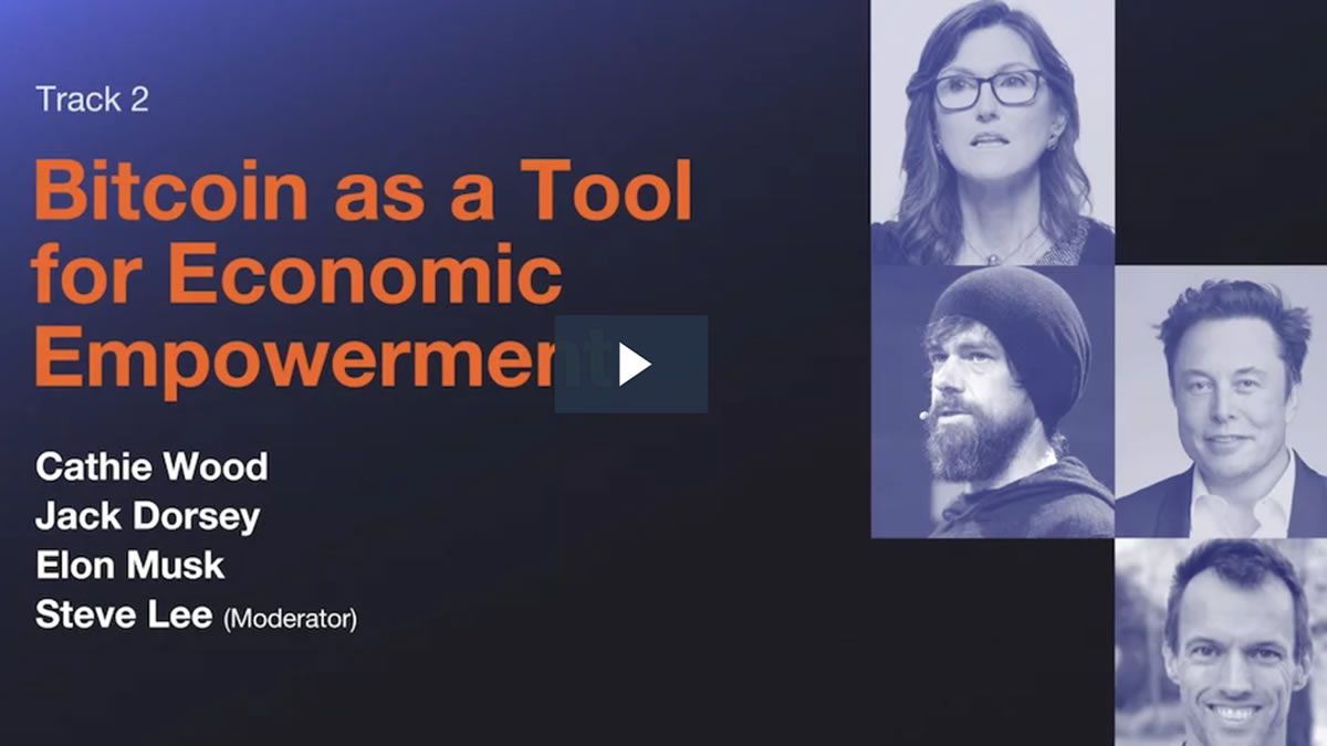 Elon Musk, Jack Dorsey, and Cathie Wood discussed the future of Bitcoin at The B Word conference