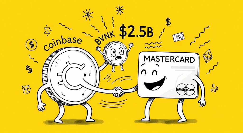 Coinbase and Mastercard in Advanced Talks to Acquire Stablecoin Firm BVNK for Up to $2.5B