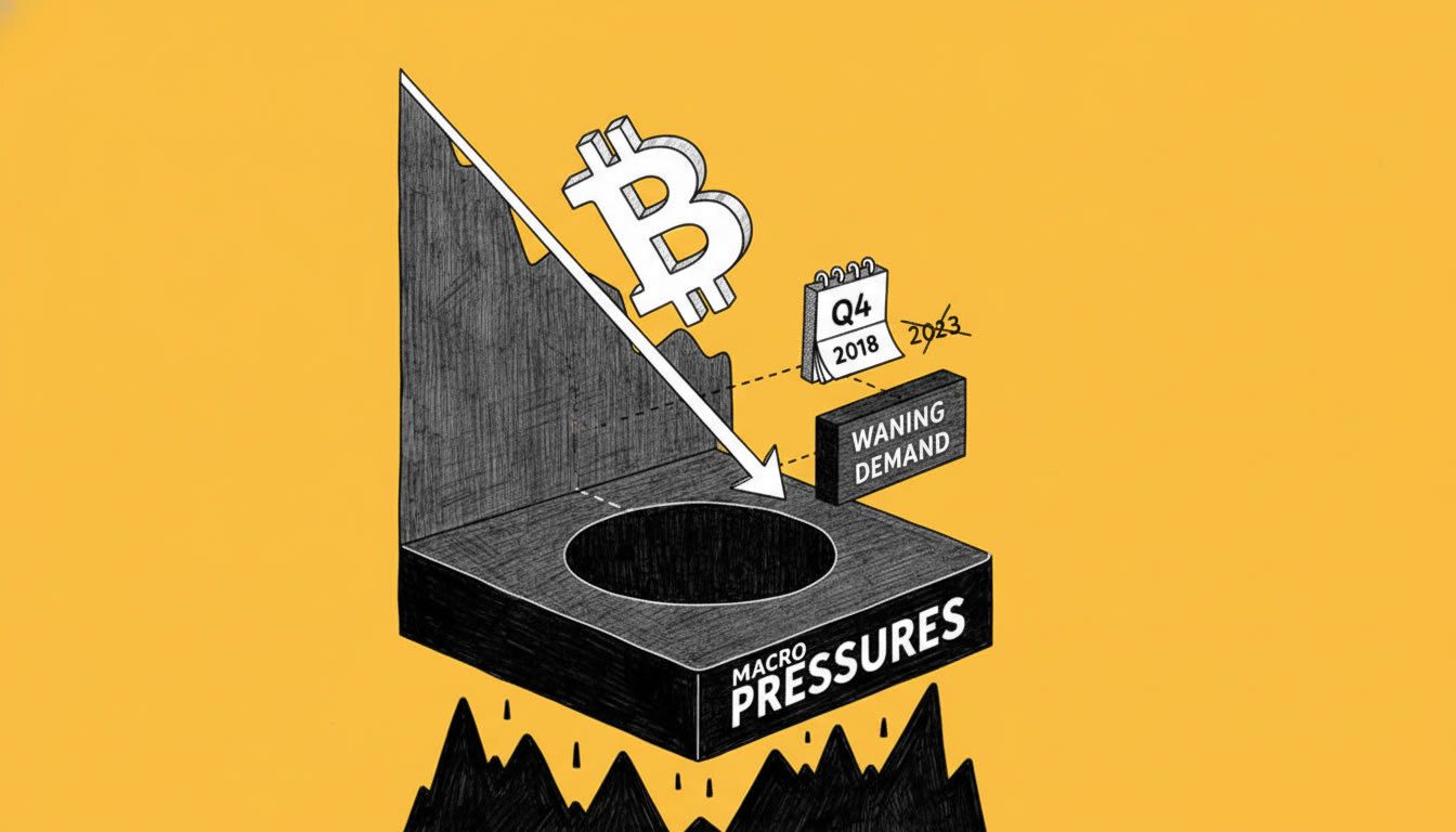 Bitcoin Set for Worst Q4 Since 2018 as Demand Wanes and Macro Pressures Mount