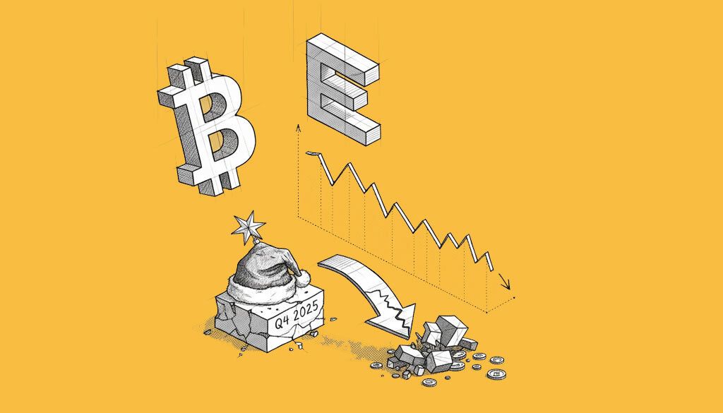 Bitcoin and Ether Plunge Over 22% in Q4 2025 Amid Failed Santa Rally