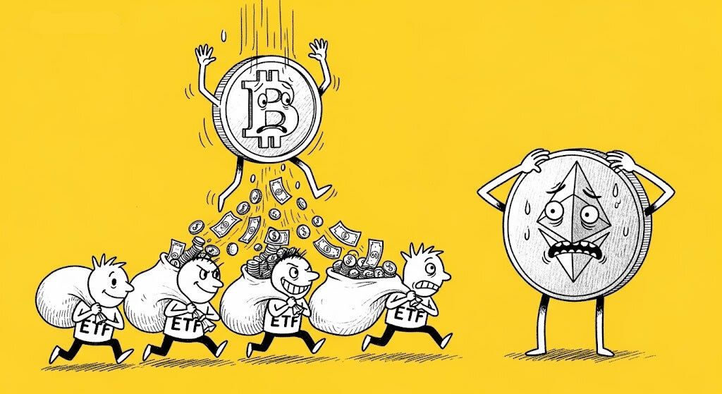 Bitcoin Dips Below $113K Amid Heavy ETF Outflows - Ethereum Feels the Pressure