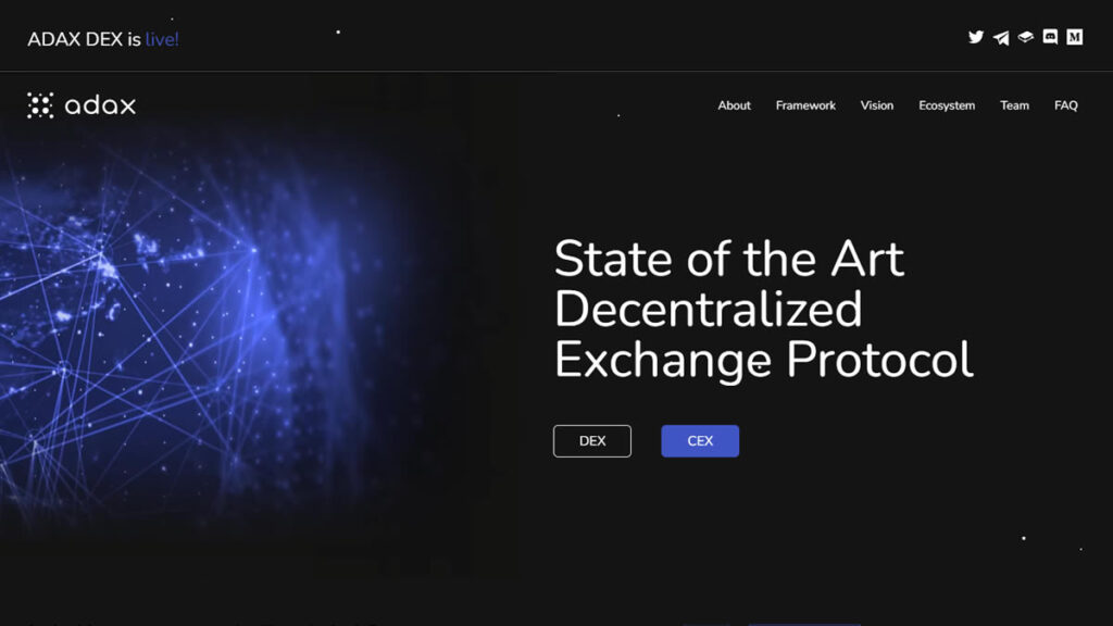 Adax Dex - Top Cardano projects