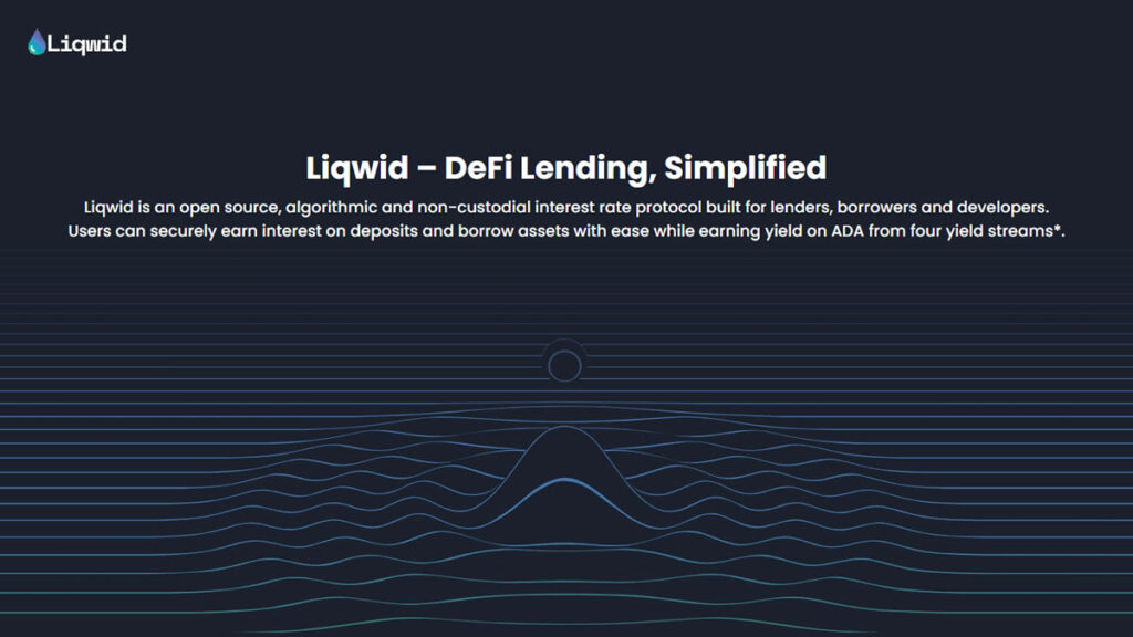 Liqwid Finance - Top Cardano projects