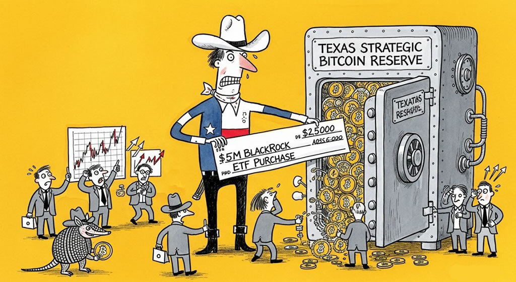 Texas Initiates Strategic Bitcoin Reserve with M BlackRock ETF Purchase