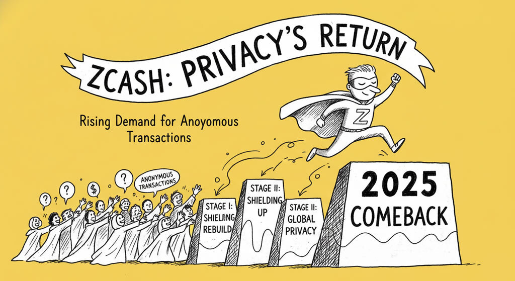 Zcash Stages Privacy-Focused Comeback in 2025 Amid Rising Demand for Anonymous Transactions