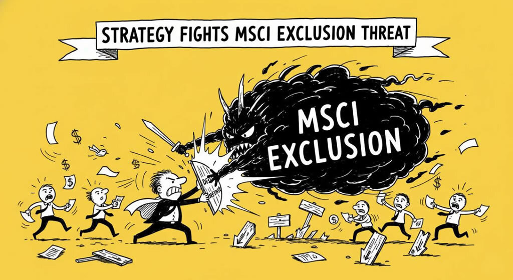 Strategy fights MSCI exclusion threat