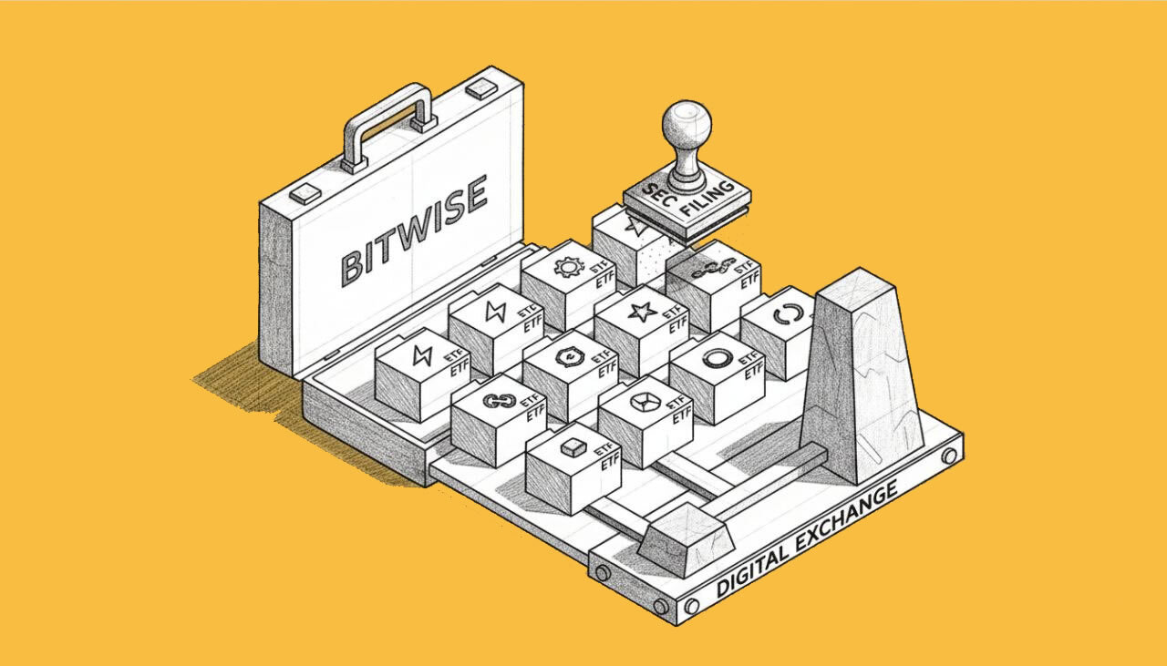 Bitwise Files for 11 Altcoin Strategy ETFs with SEC