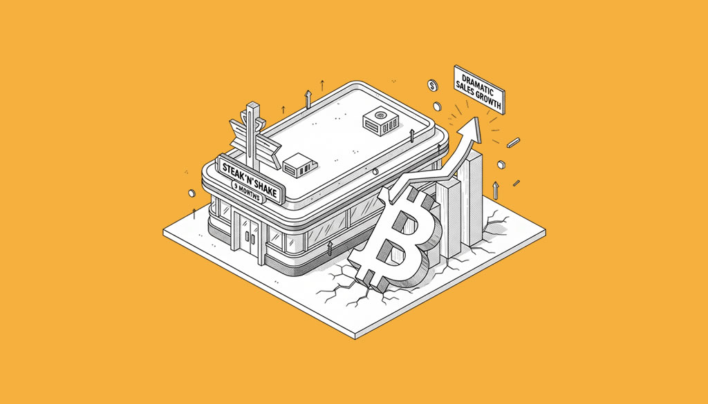 Steak ’n Shake Says Bitcoin Has Driven Dramatic Sales Growth in Nine Months