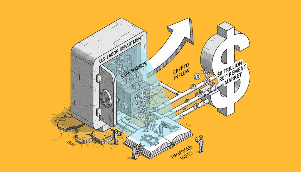 US Labor Department Proposes Safe Harbor for Crypto in 401(k) Plans