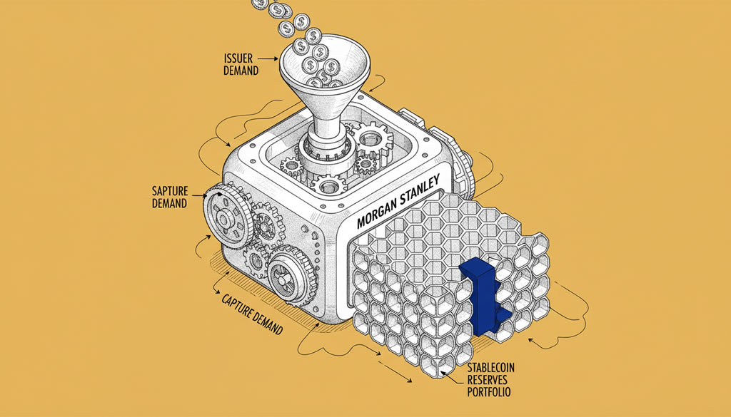 Morgan Stanley Launches Stablecoin Reserves Portfolio in Bid to Capture Issuer Demand