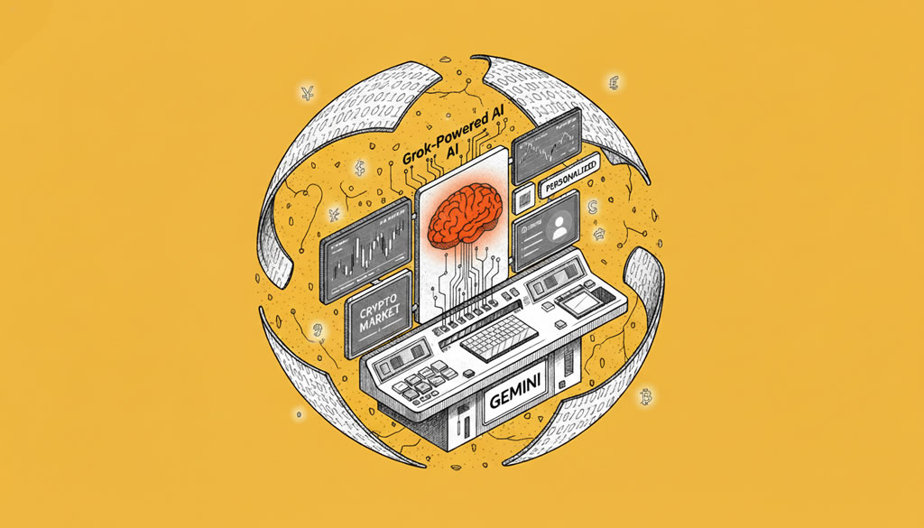 Gemini Launches Grok-Powered AI Command Center for Personalized Crypto Market Insights