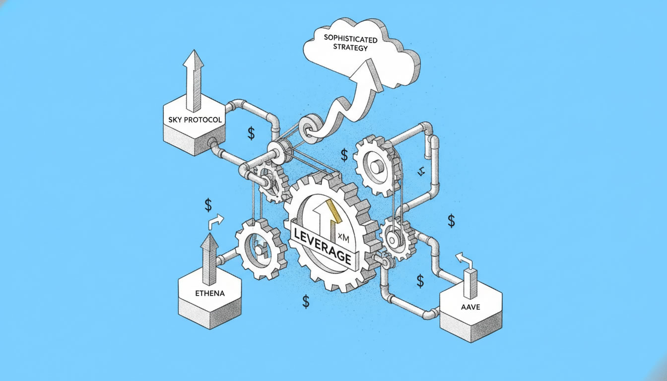 The Leverage Multiplier - A Sophisticated DeFi Strategy for Sky Protocol, Ethena, and Aave