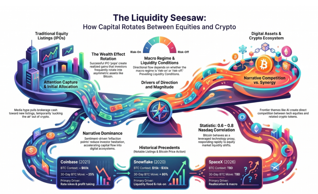 Is SpaceX IPO Draining Bitcoin Liquidity?