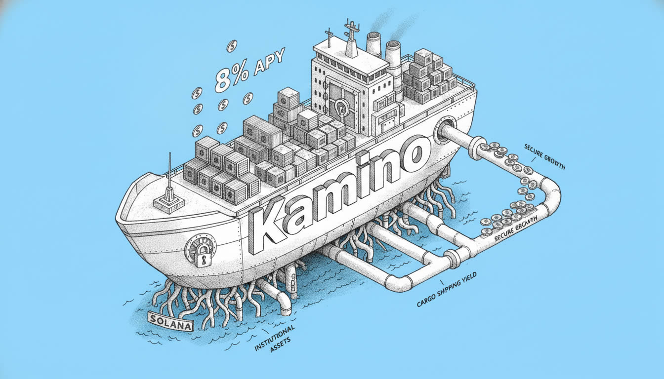 Kamino Institutional 8% APY on Solana Based on Cargo Shipping