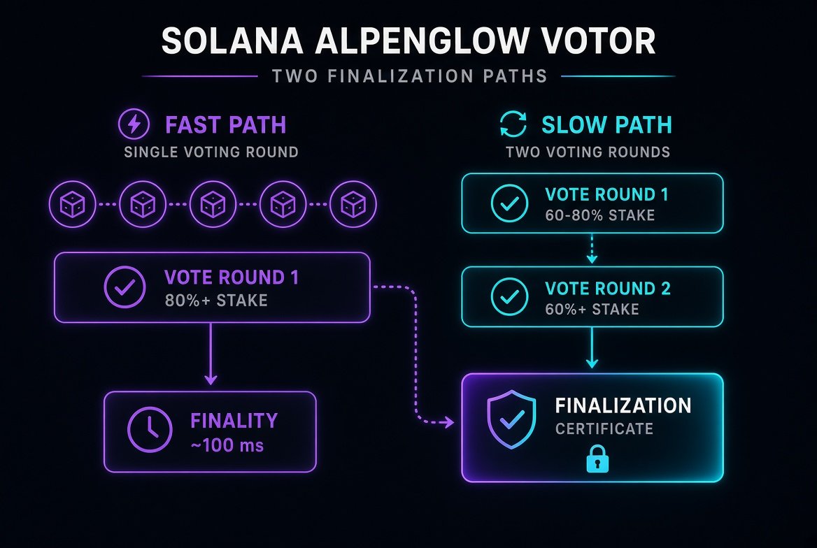 The two finalization paths